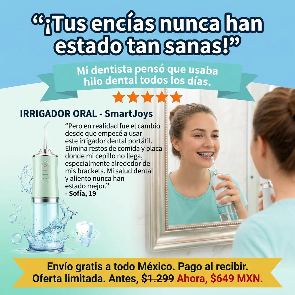 Irrigador Bucal CleanJet