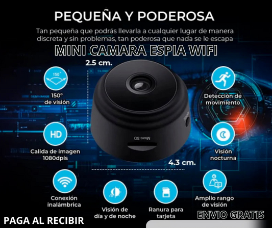 KIT 2 MINICAMARA ESPIA PRO