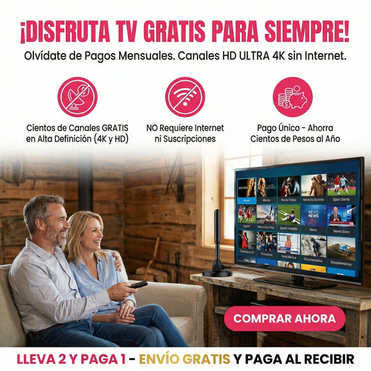 2 pz de Antena TDT Visión PRO