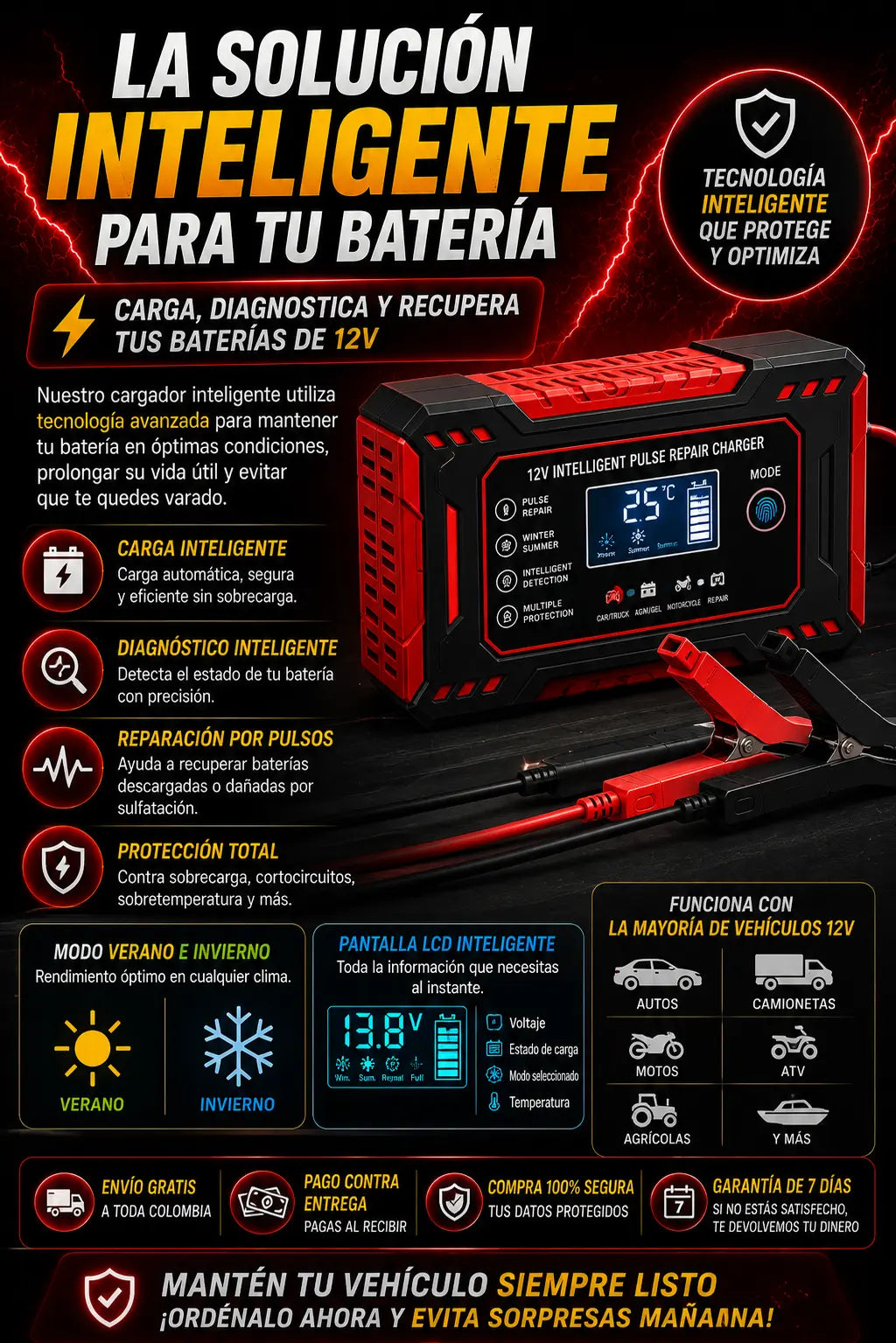 CARGADOR DE BATERIA UltraCharge