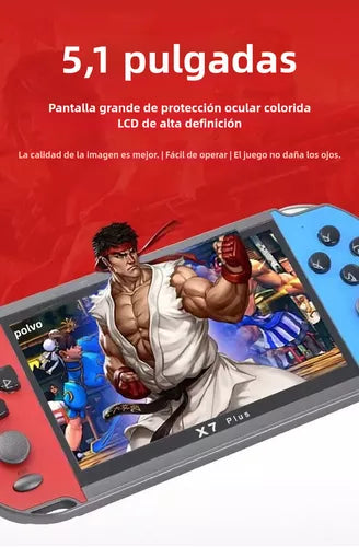 Consola Portatil con 10,000 Juegos