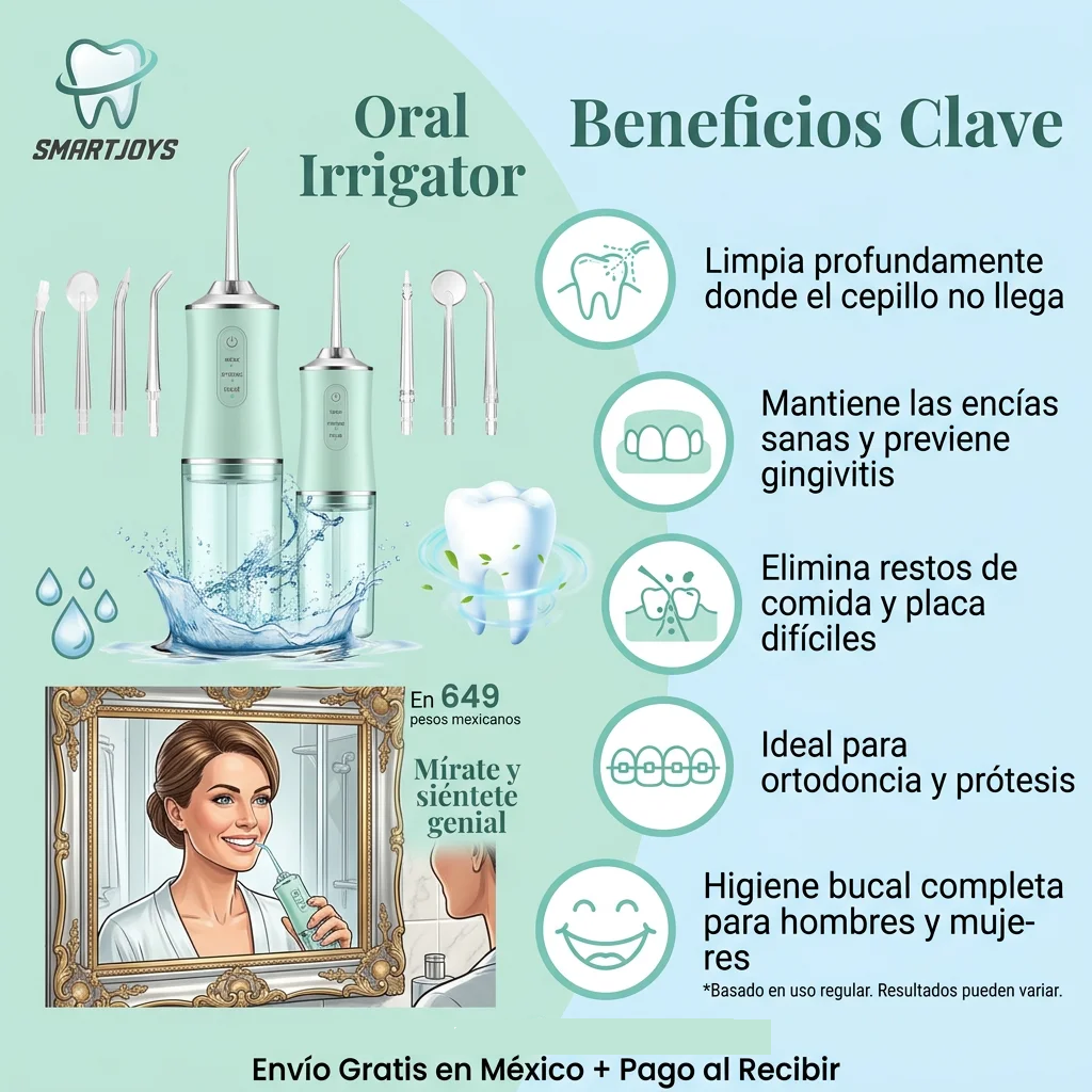 Irrigador Bucal CleanJet