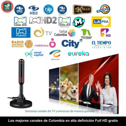2 pz de Antena TDT Visión PRO