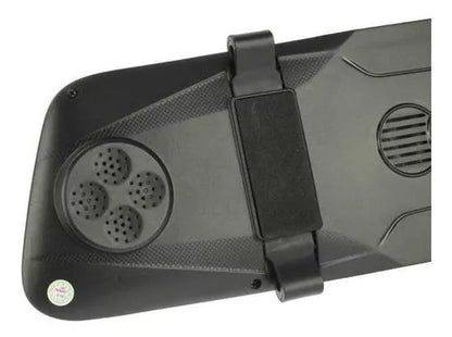 ESPEJO RETROVISOR CON CAMARA FRONTAL Y REVERSO