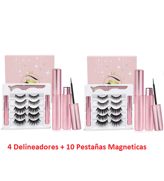 Set Eyeliner y Pestañas Magnéticas