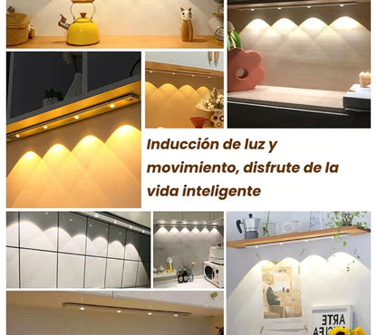 KIT 3 BARRA LED CON SENSOR DE MOVIMIENTO