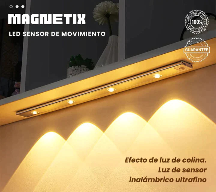 KIT 3 BARRA LED CON SENSOR DE MOVIMIENTO